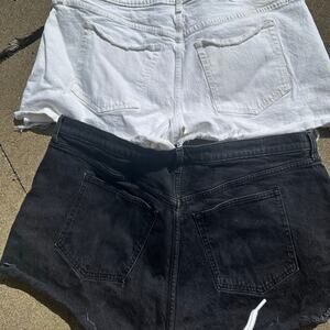 Abercrombie and fitch mom short bundle plus size 20